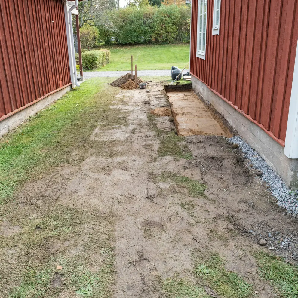 markarbete schaktning solvesborg blekinge